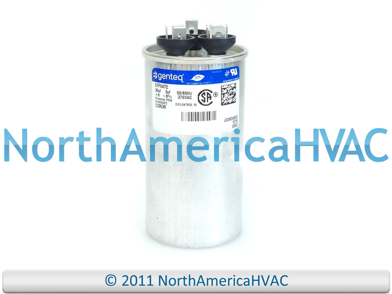 ICP Heil Tempstar Comfortmaker Dual Run Capacitor 35/3 370